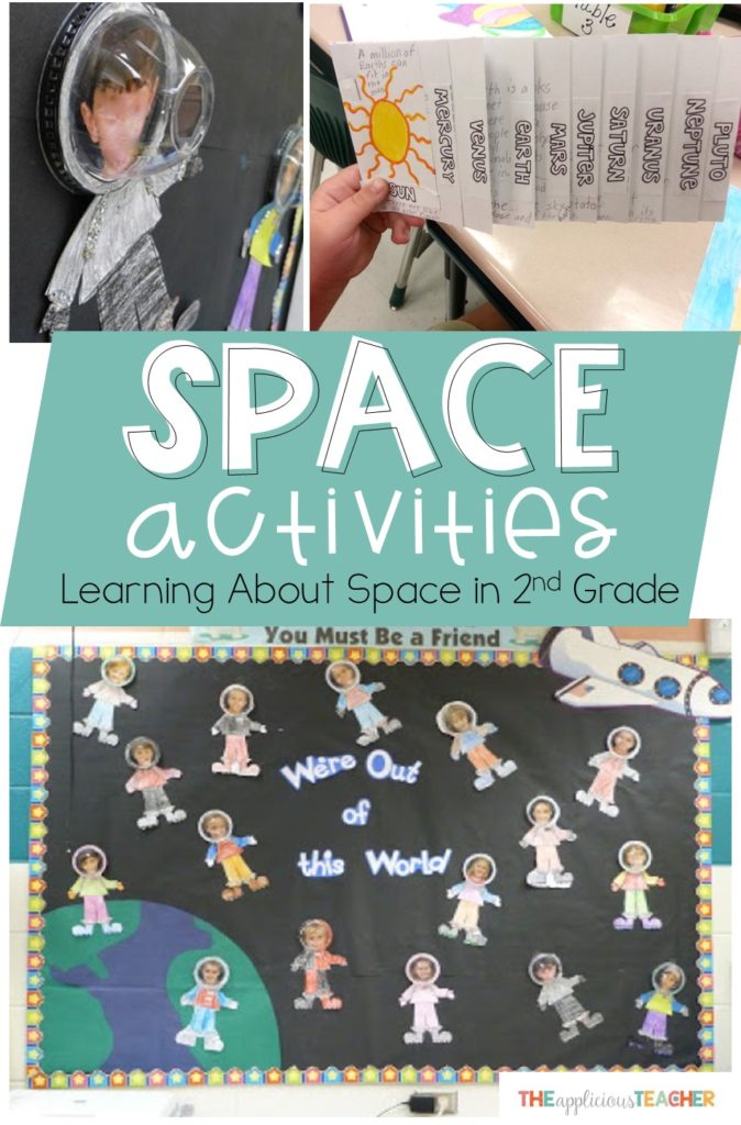 Space activities 2nd grade- Take your space unit above and beyond with these fun and engaging ideas. Perfect for 2nd or 3rd grade- The Applicious Teacher
