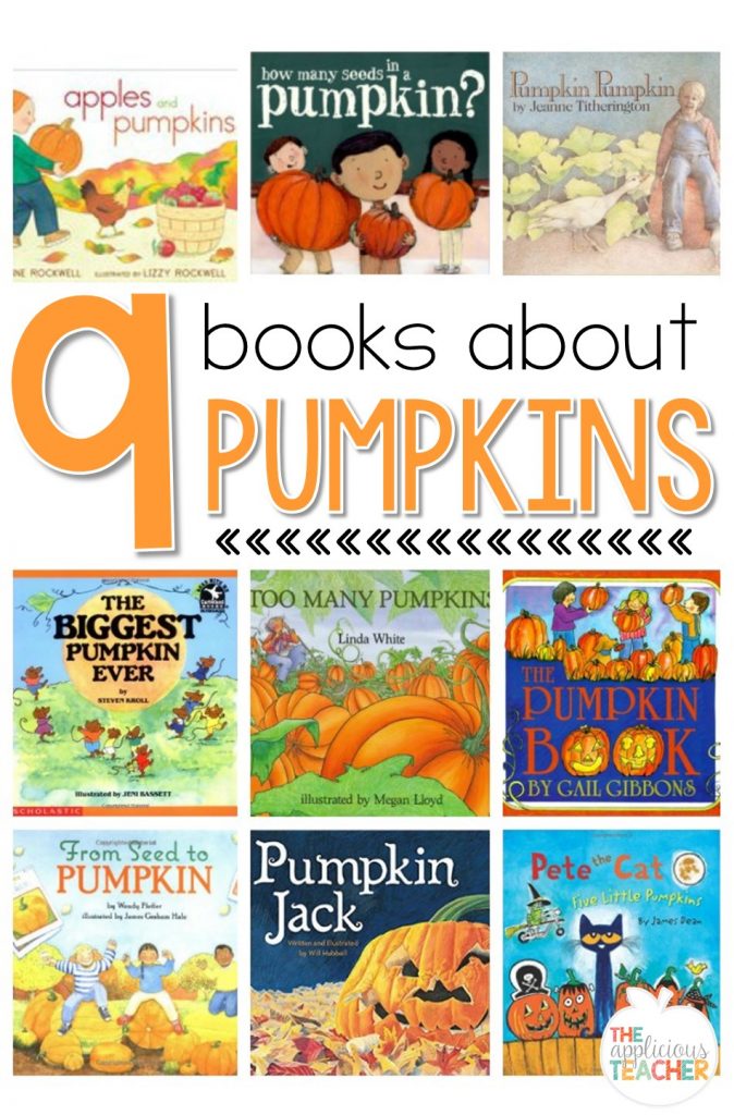 9 Books you must have when learning about pumpkins! 