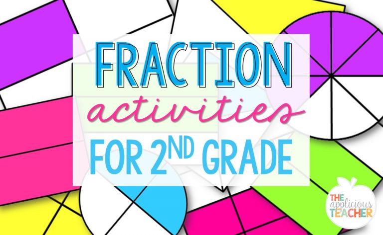 fraction activities that are perfect for 2nd grade