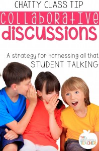 Academic Conversations- using that chatty class to learn! 