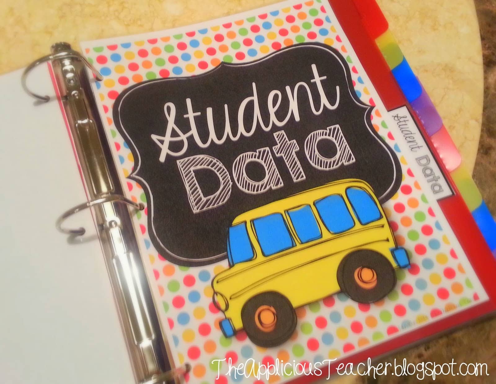 Student Data Binder Keeping your Student Data Organized