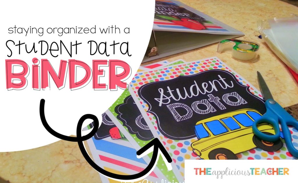 Keep all your student data organized with this Student Data Binder