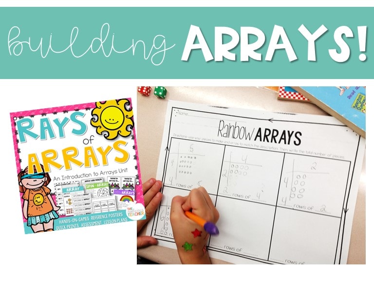 helping your students better understand arrays with this activity pack!