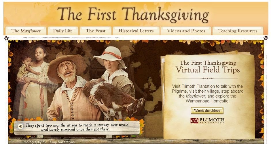 Interactive thanksgiving lesson plans