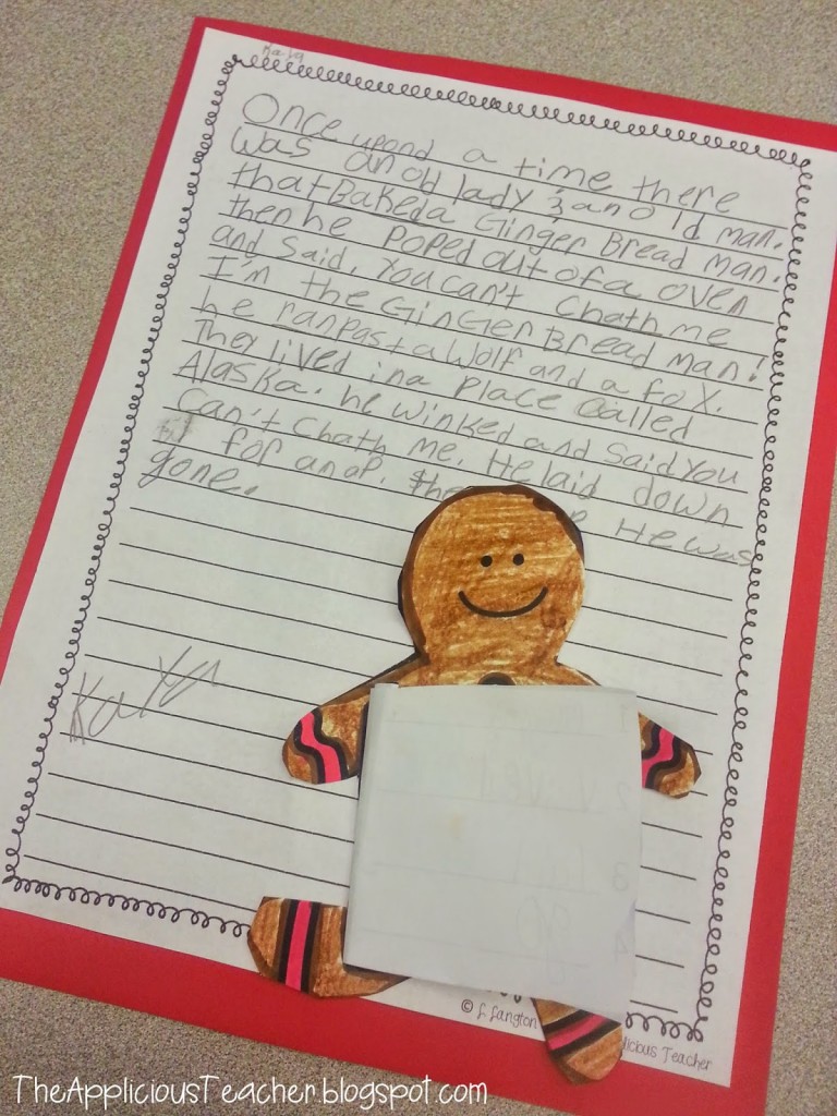 Write your own version of the gingerbread man