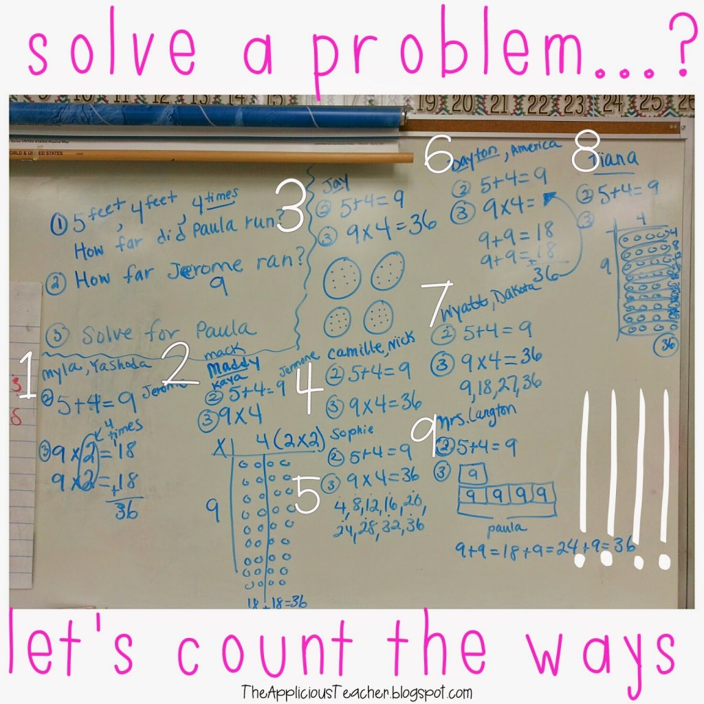 solving a problem multiple ways