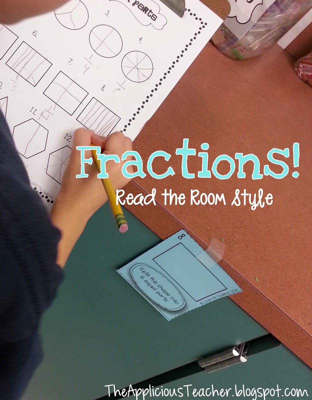FractionsReadtheRoom - The Applicious Teacher