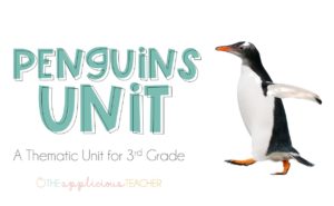 Penguins unit for 3rd grade