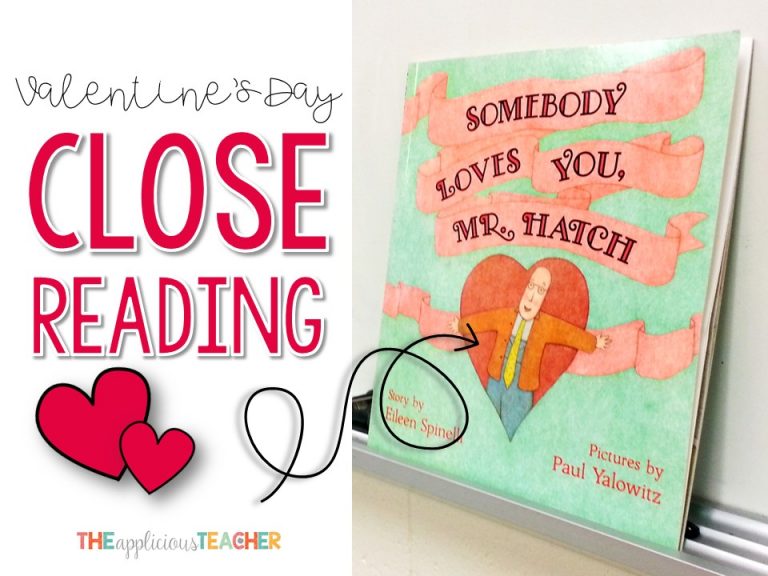 Valentine's Day Close Reading activities