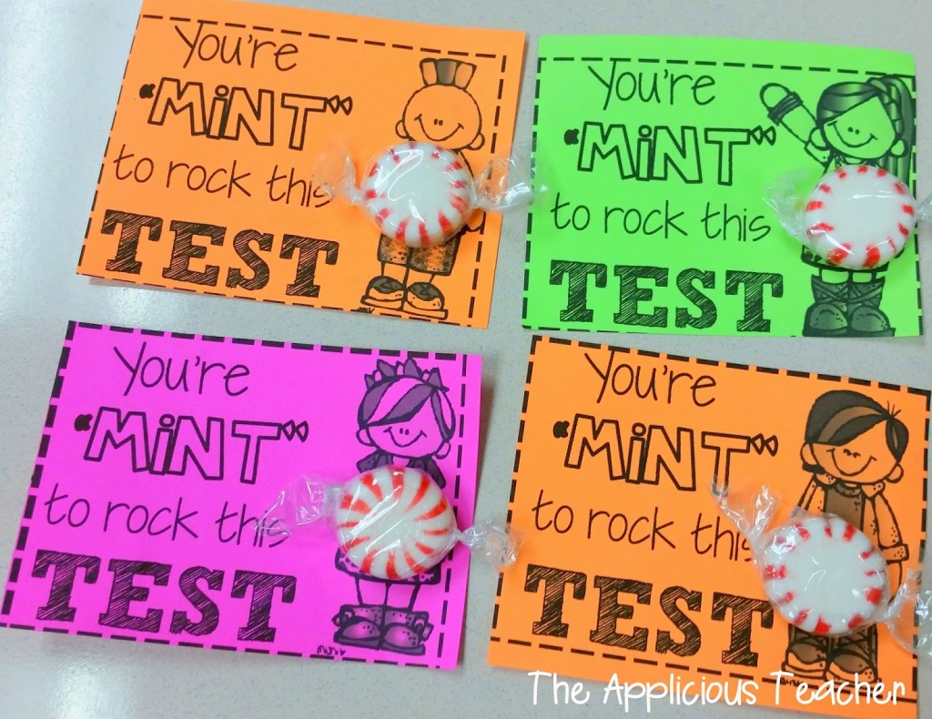 You're mint to rock this test