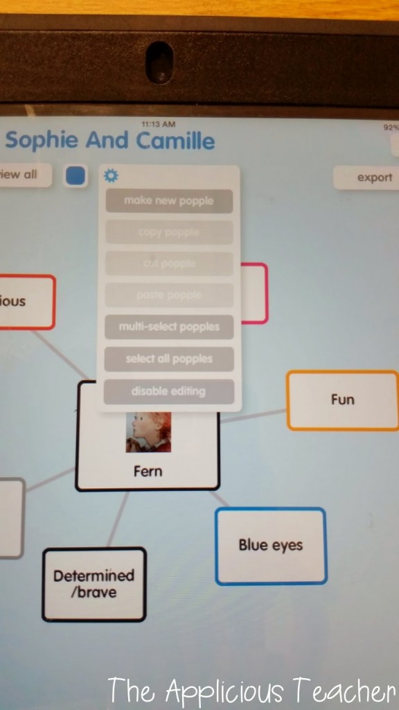 how to use popplet to create in the classroom