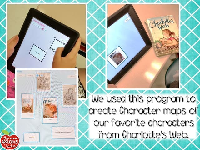 character web using popplet