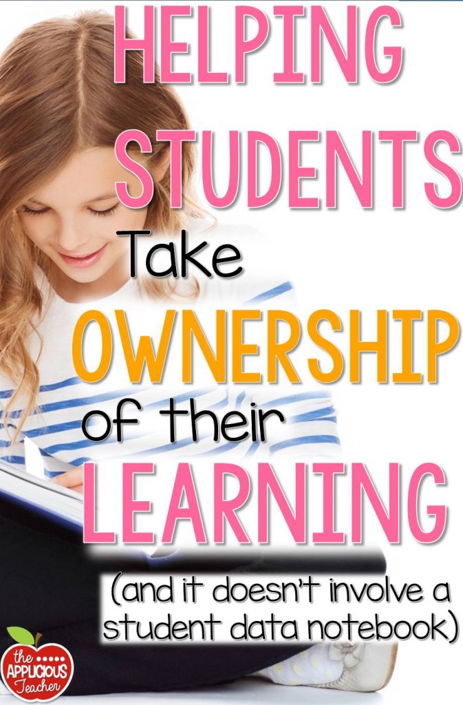 We want our kids to take ownership of their learning but does it have to involve a Data Notebook. Here's 5 ways you can help students become congnative of their learning and not one involves destroying self worth with stagnate data. 