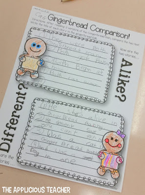 Comparing the stories, "Gingerbread Baby" and "The Gingerbread Boy"