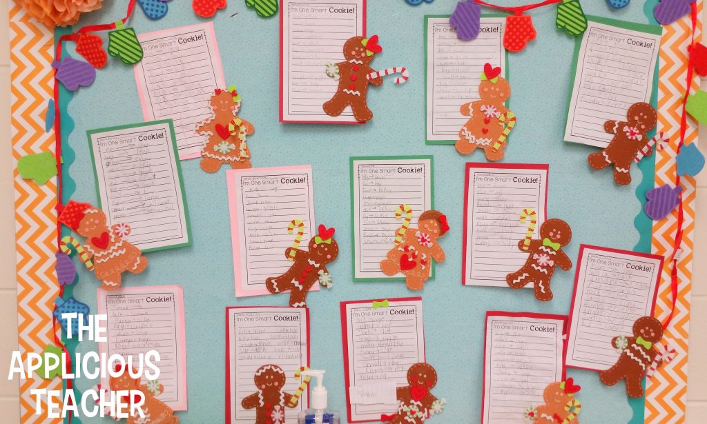 One Smart Cookie- Gingerbread bulletin board idea