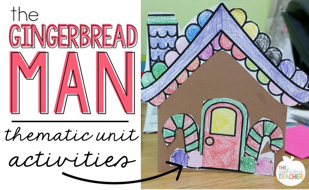 Gingerbread thematic unit activities- great activity ideas for the holidays.