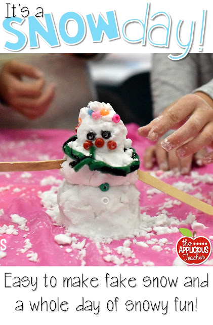 Classroom snow day fun snowflake bentley