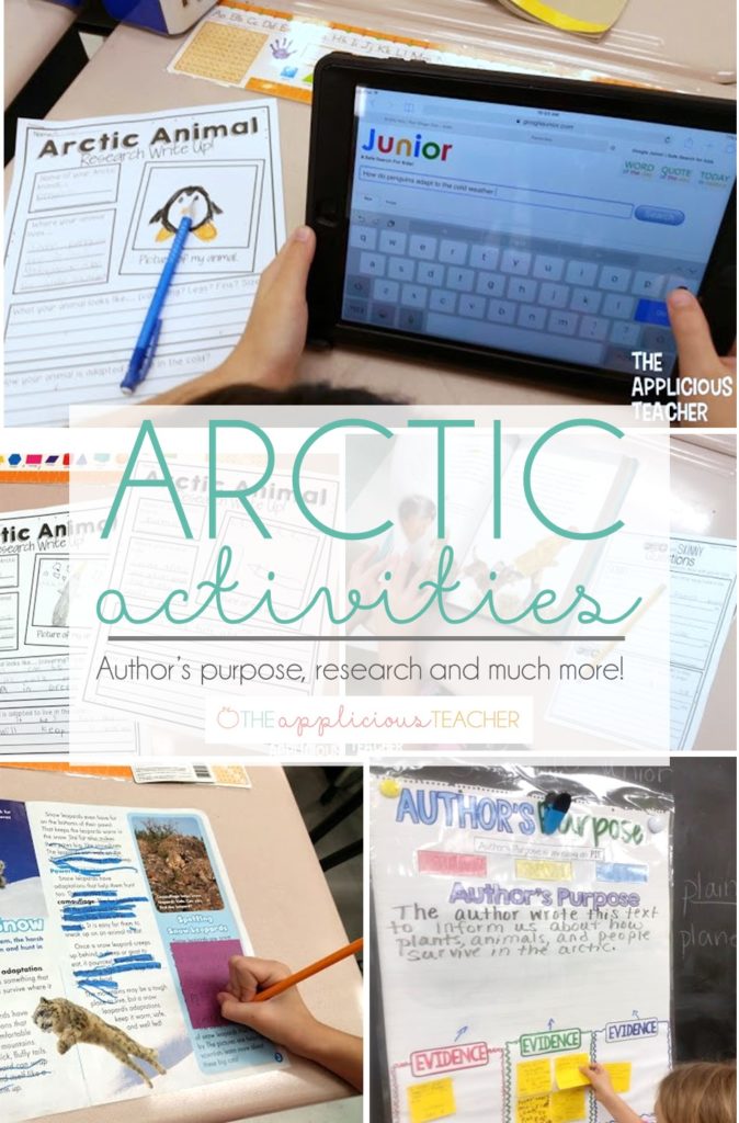 Activity ideas for an arctic study! Love all the engaging ideas in this post! TheAppliciousTeacher.com