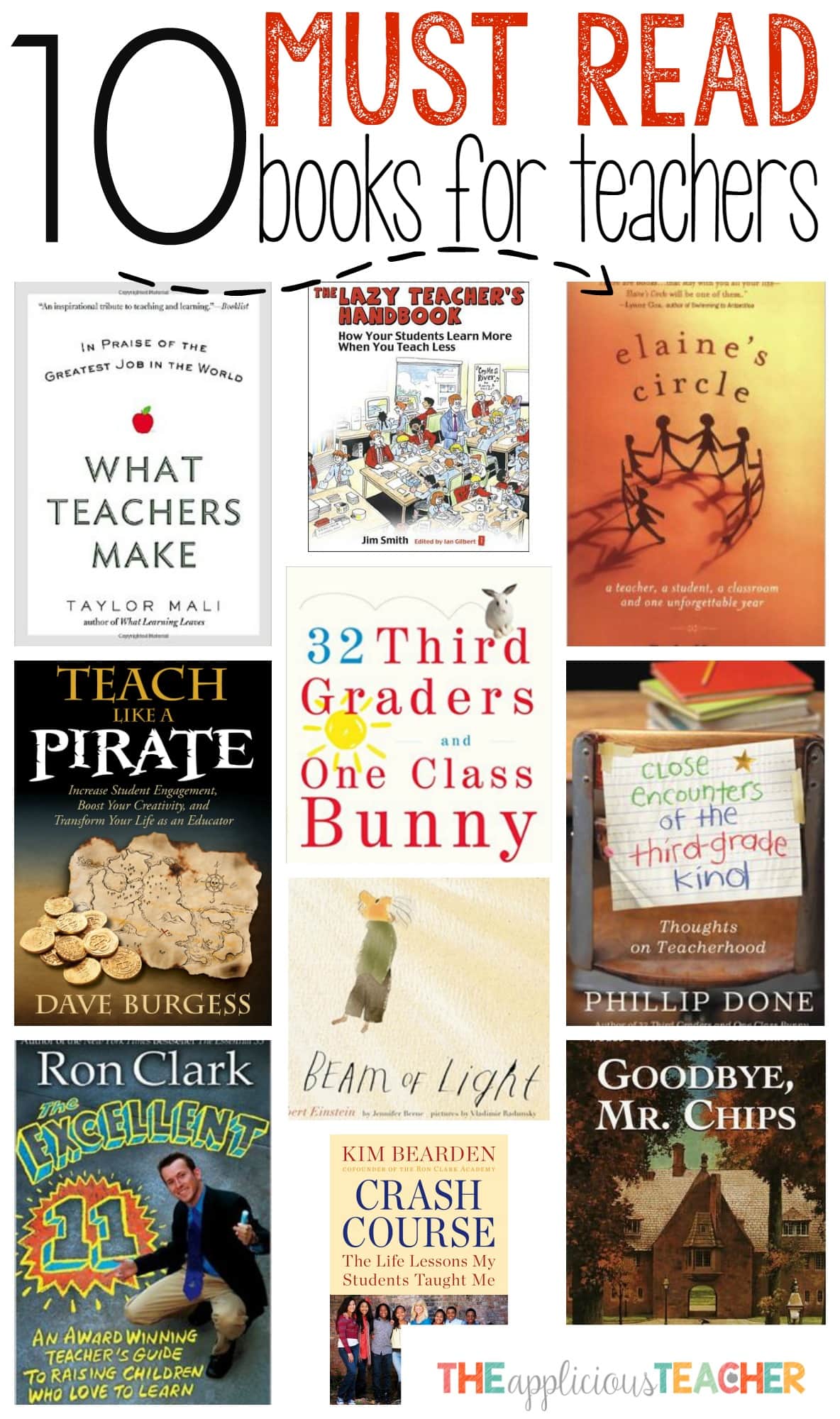 10 MUST Read Books for Teachers The Applicious Teacher