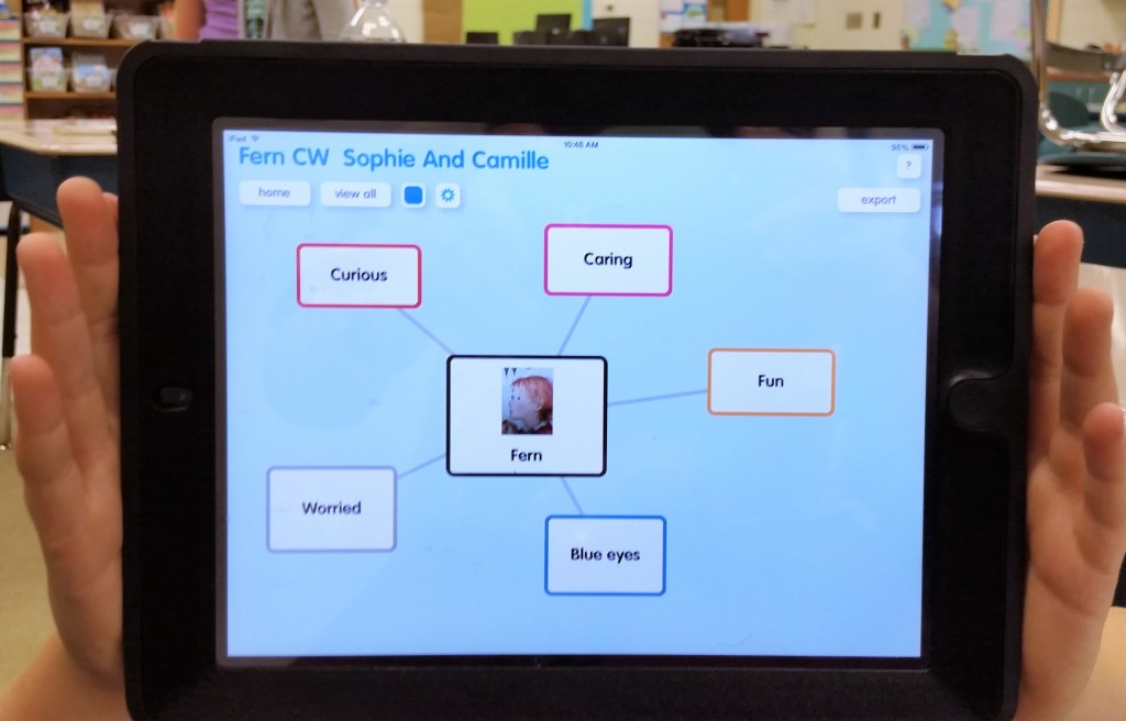 popplet in the classroom