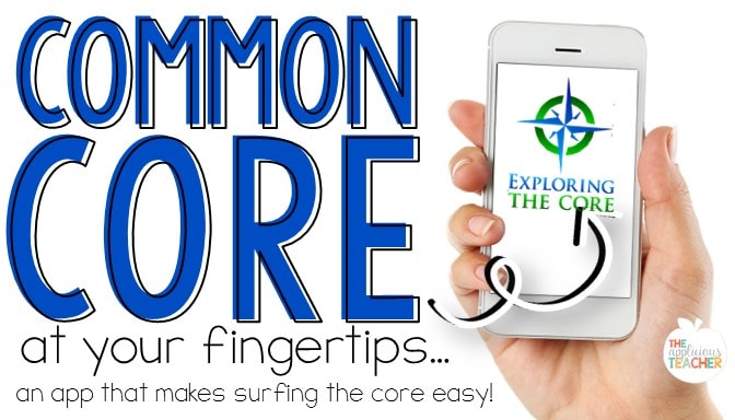 Finally an app to look over all those Common Core Math standards! Love this Common Core Math app! 