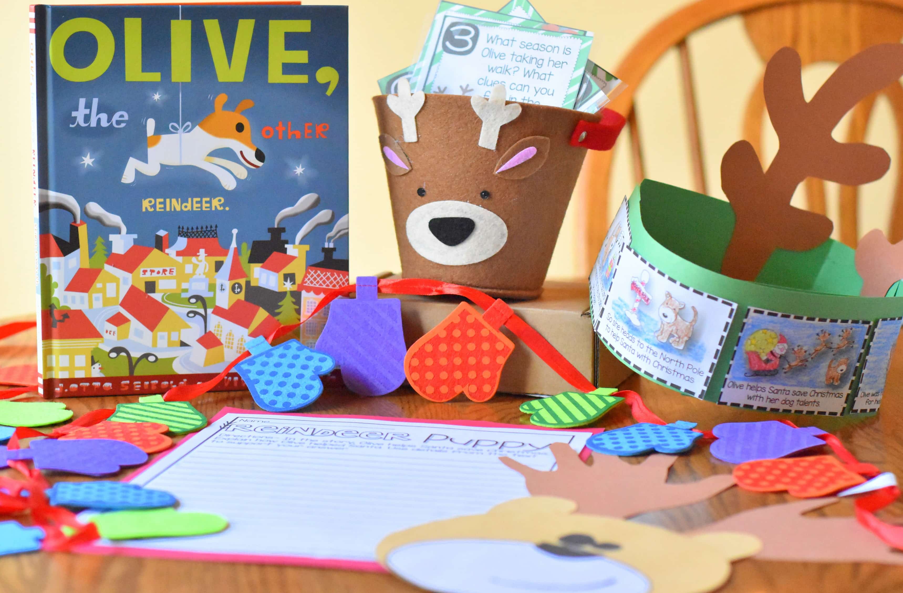 Olive the Other Reindeer Close Reading Activities for the Holidays