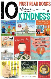 10 Must Read Books about Kindness for the Classroom- Love all the book suggestions in this post! Could use around Valentine's Day or for the beginning of the year. 