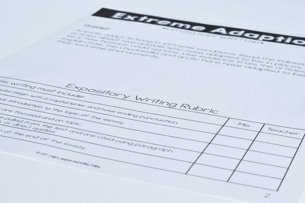 responding to text expository writing rubric, expository writing rubric 3rd 4th 5th grade