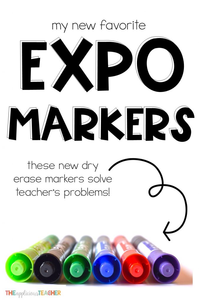 Expo Dry Erase Markers with Ink Indicator: My New Favorite Marker - The  Applicious Teacher