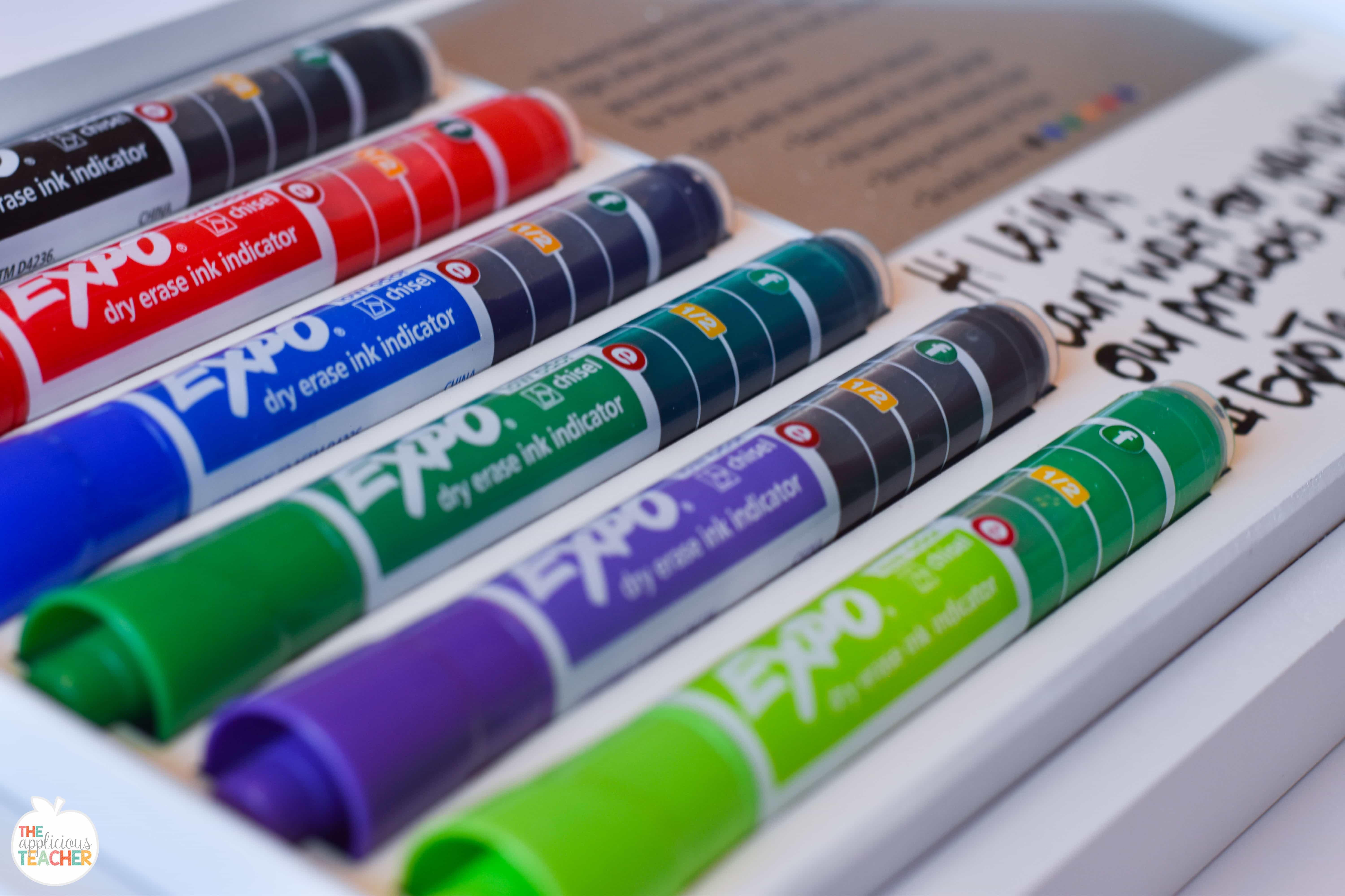 Expo Dry Erase Markers with Ink Indicator My New Favorite Marker The