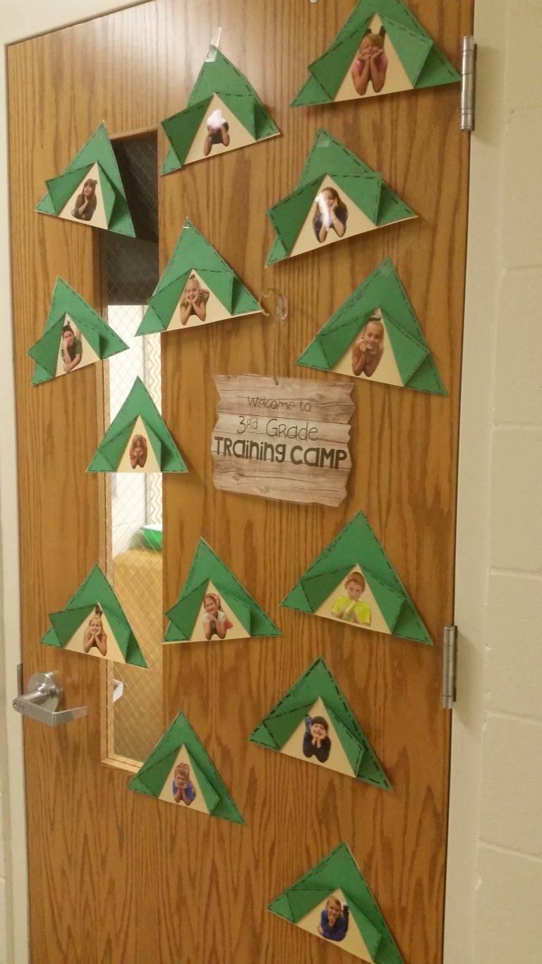 Welcome to Third Grade Training camp door