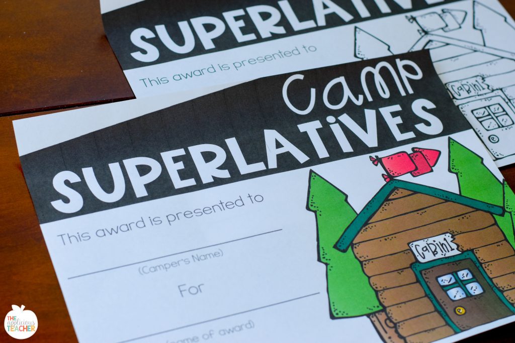 camp superlative awards