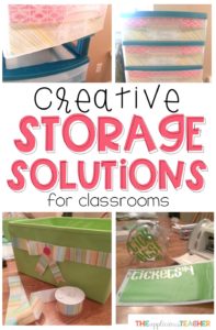 Creative Classroom Storage Ideas for Every Room!