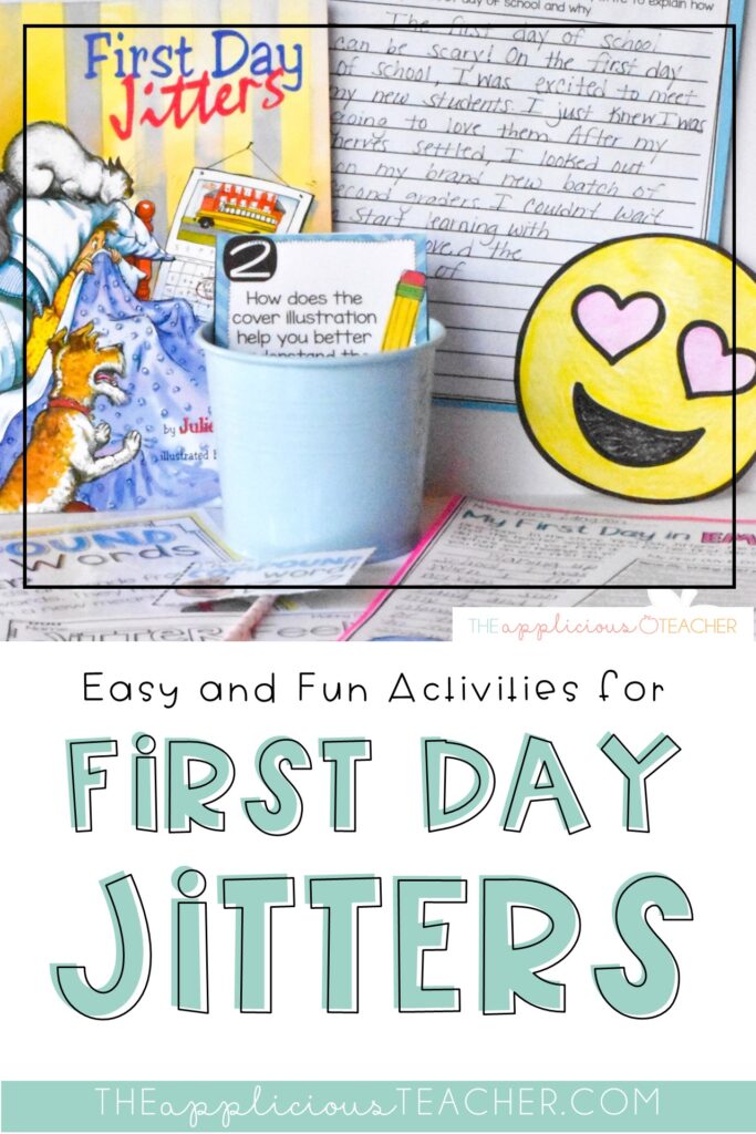 First Day Jitters Emoji Writing Activity For Back To School
