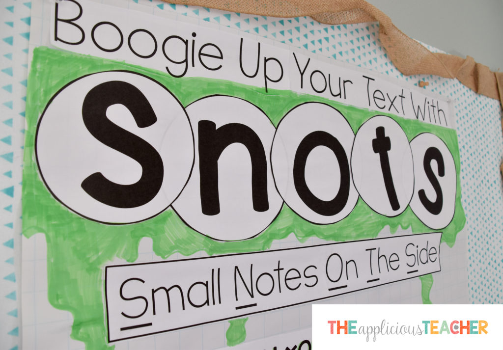 Boogie up your text with SNOTS