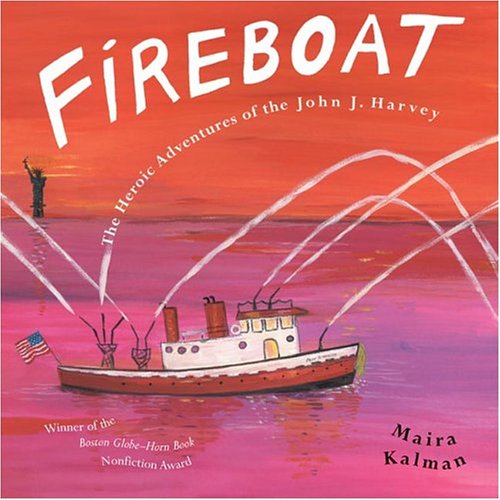 Fireboat- perfect book for teaching young students about September 11th