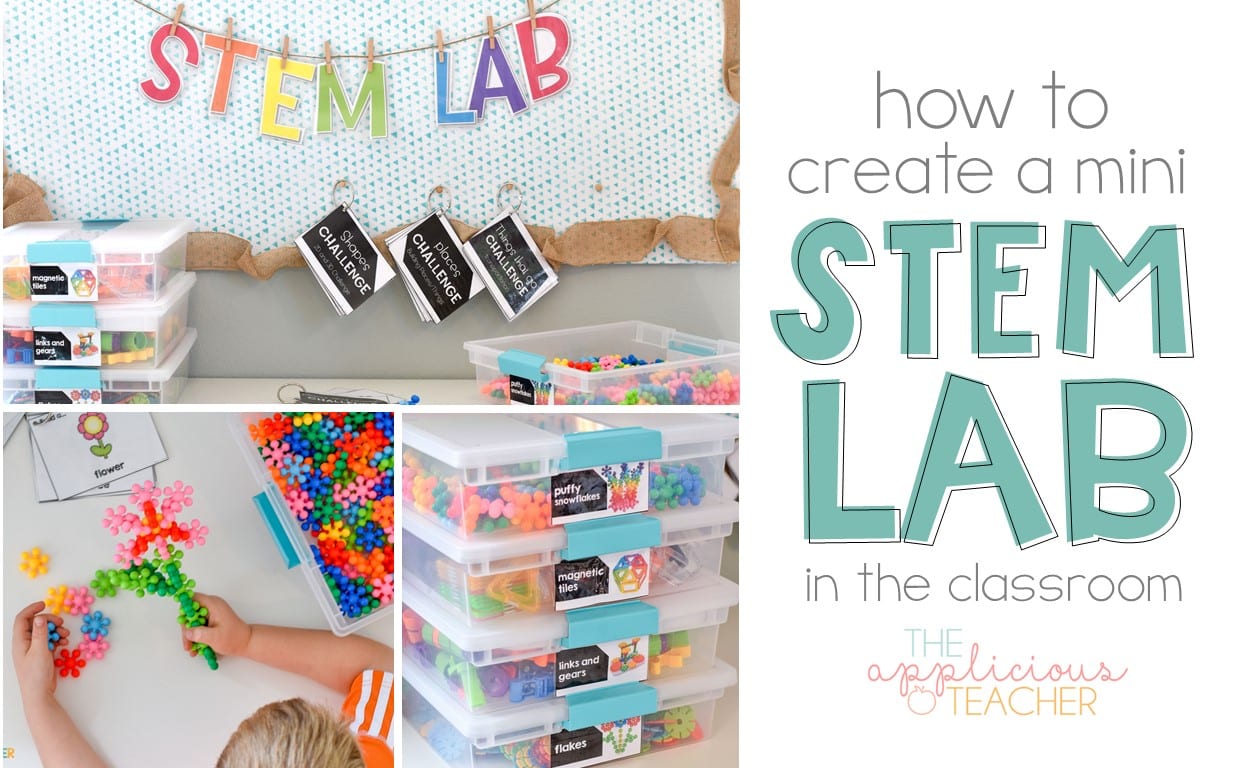Creating a mini STEM Lab in your classroom