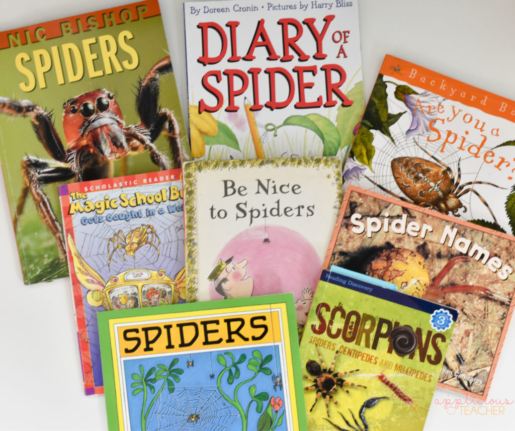 some of my favorite books about spiders- perfect for a spider unit!