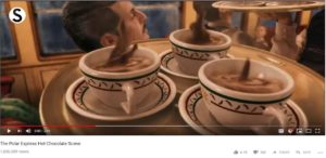 Hot chocolate scene from Polar Express- How to Make Hot chocolate