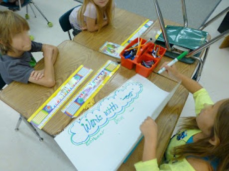 Phonics exemplar posters- great idea for gallery walks! TheAppliciousTeacher.com