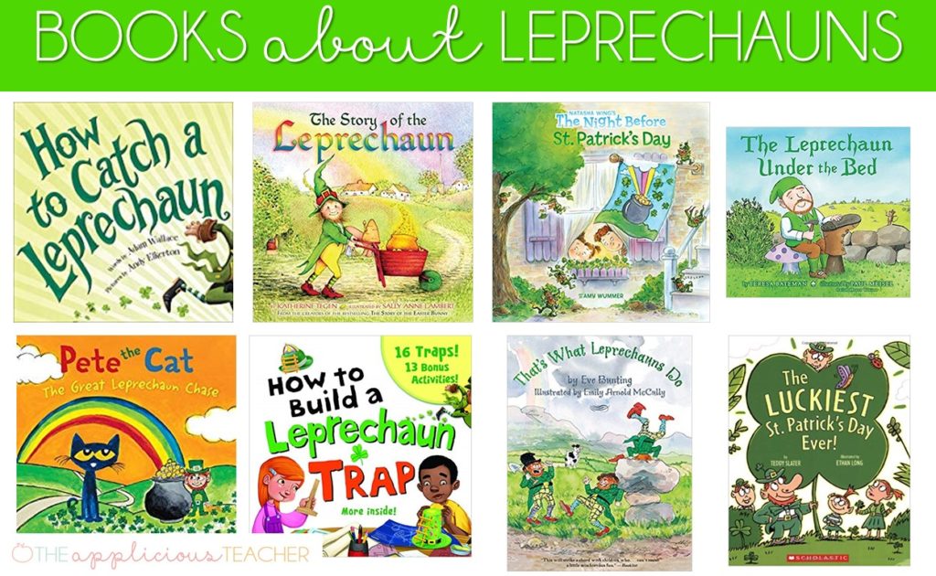 St. Patrick's Day books about Leprechauns