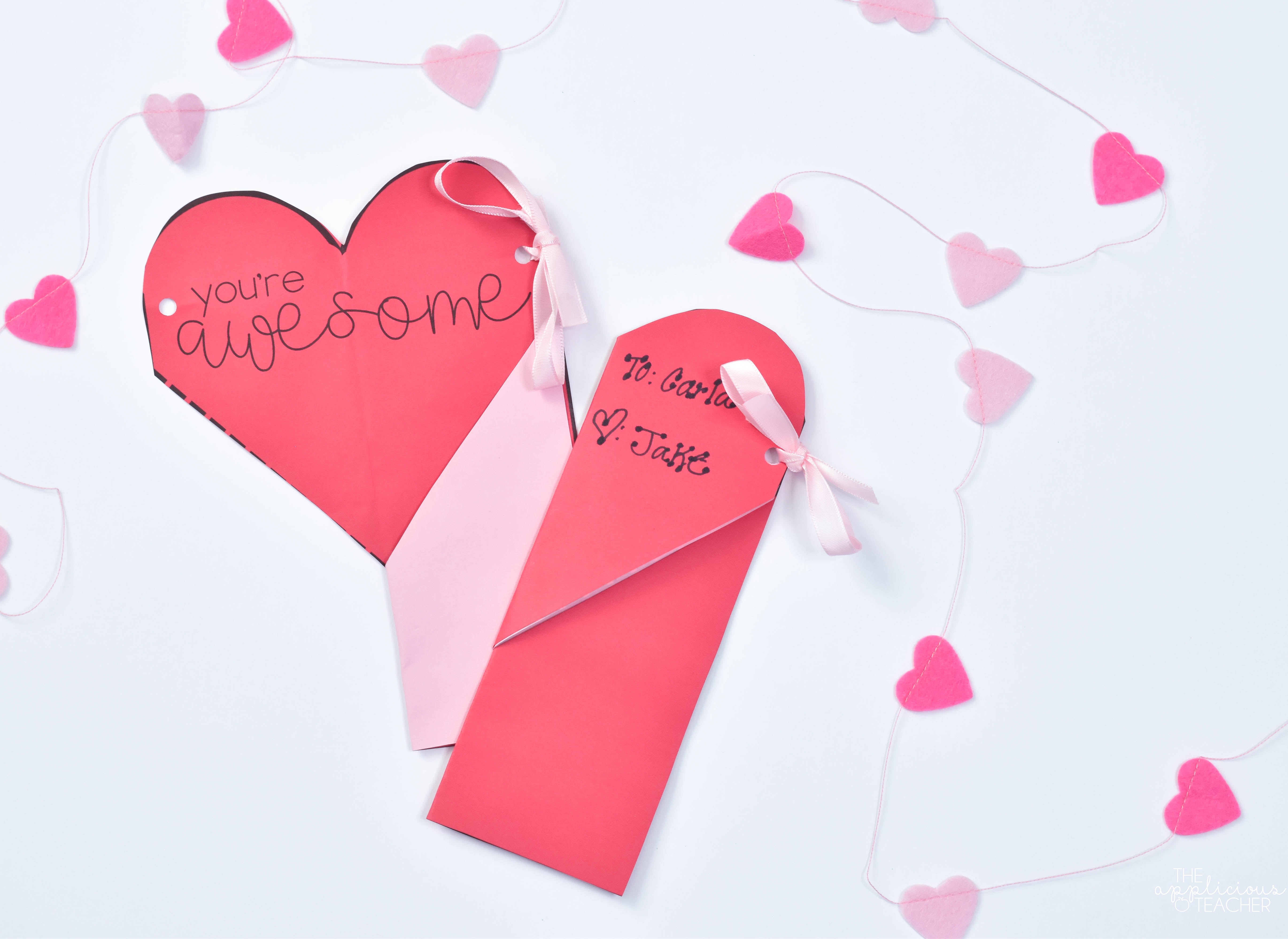 hidden heart bookmark0010 The Applicious Teacher