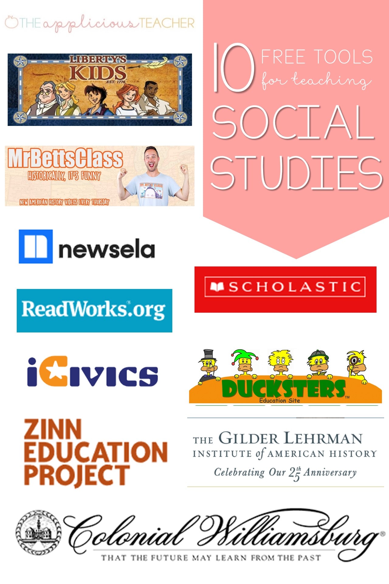 10 Free Tools For Teaching Social Studies - The Applicious Teacher