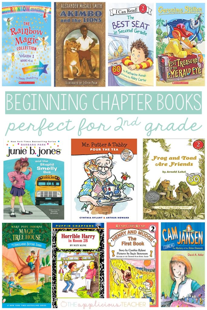 Chapter Books Perfect for 2nd Grade The Applicious Teacher