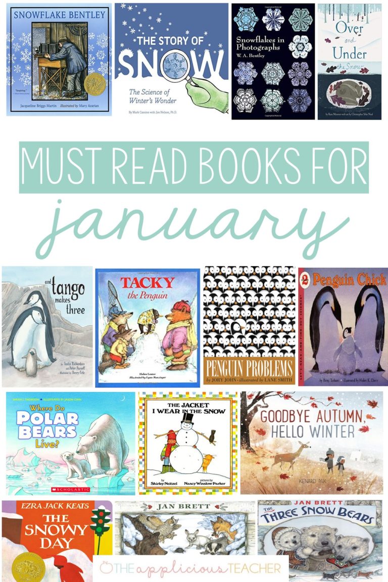 Must Read Books for January - The Applicious Teacher