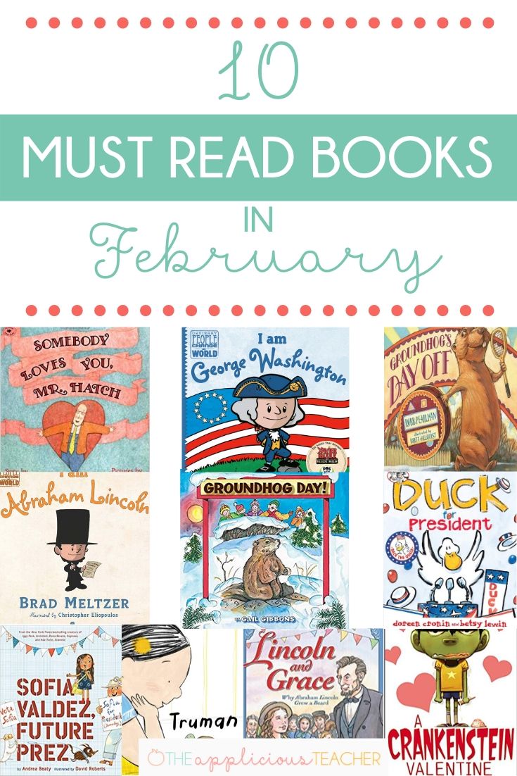 Must Read Books for February The Applicious Teacher