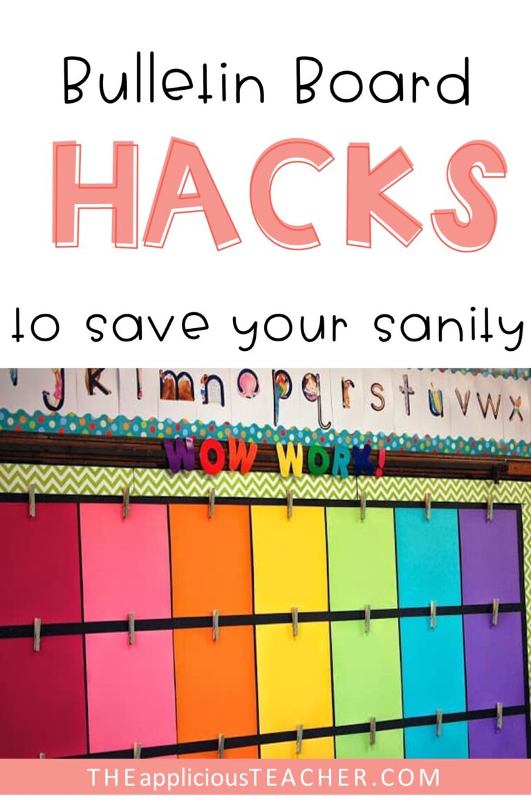 Bulletin Board Hacks New Pin 1 The Applicious Teacher Bulletin Board Hacks New Pin 1 The Applicious Teacher