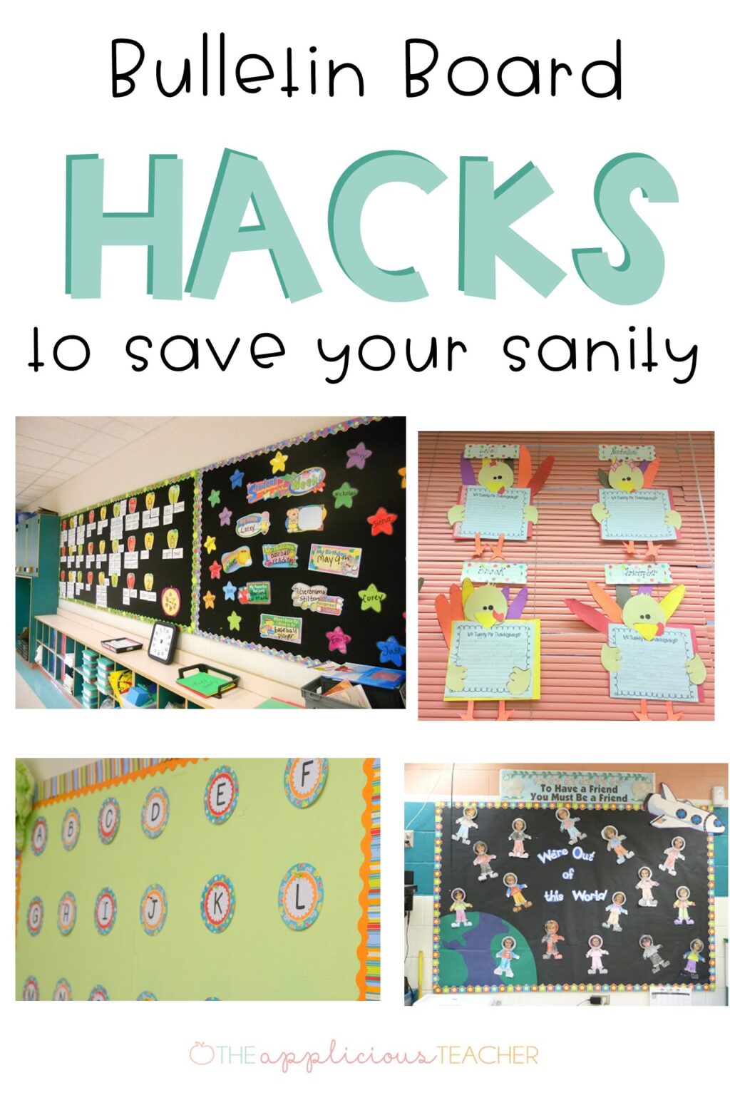 Bulletin Board Hacks New Pin 2 - The Applicious Teacher