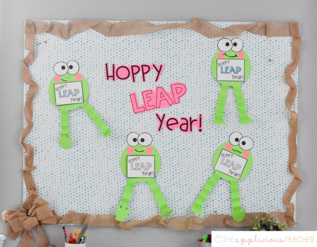 Hoppy Leap Year: Easy Leap Day Activity - The Applicious Teacher