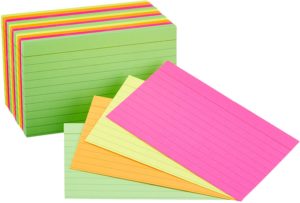 Index Cards